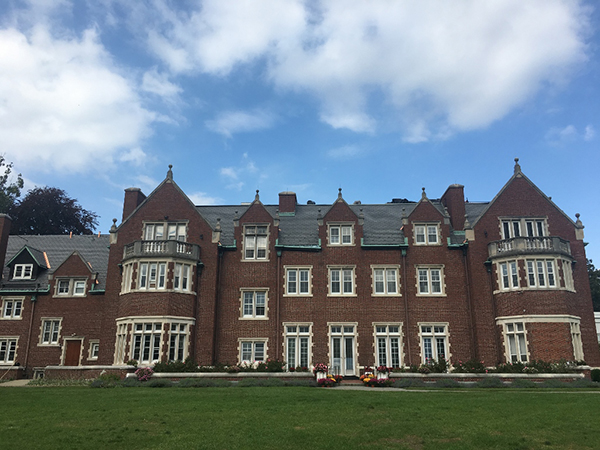 Historic Rutherfurd Hall gets Synthetic Slate Roof