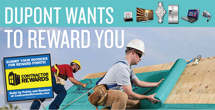 New Contractor Rewards Program DuPont Wants To Reward You 