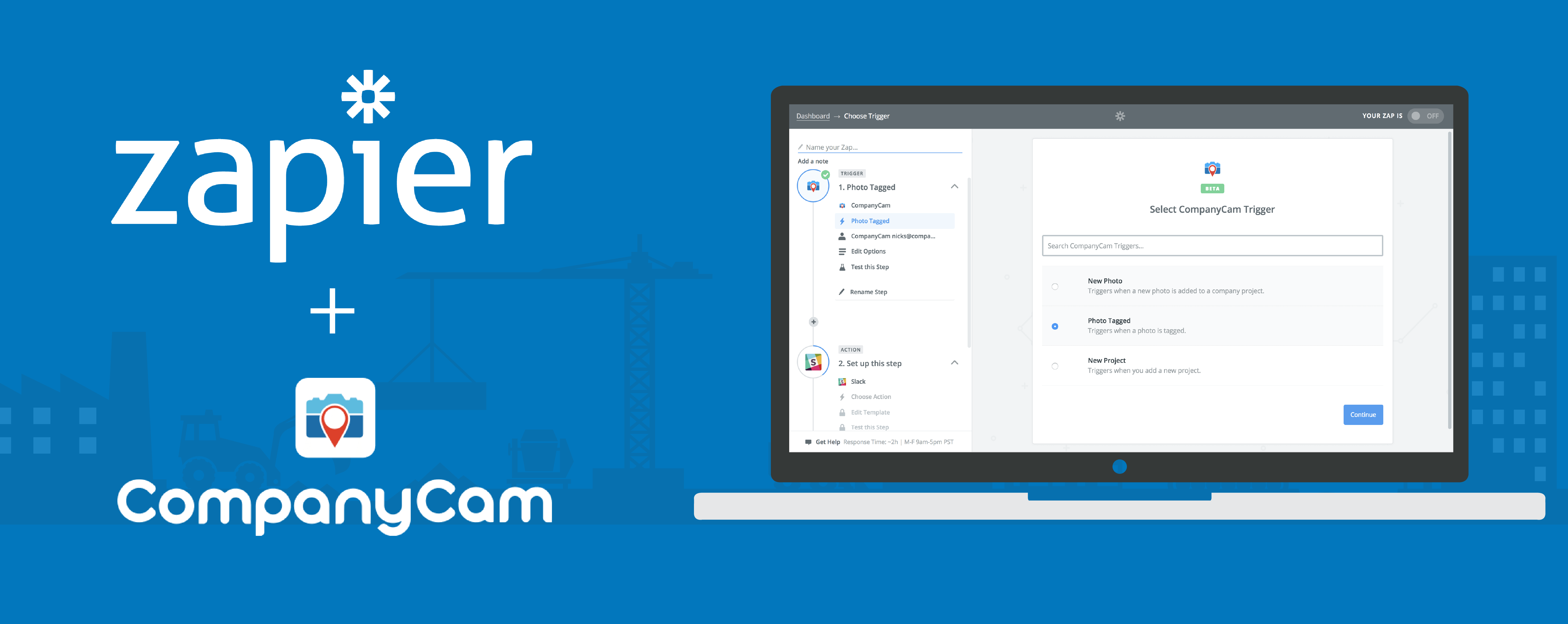 MAR - Tech - CompanyCam - New Integration Zapier