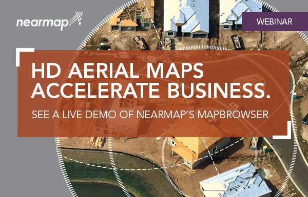 APR - ProdSvc - Nearmap - Free Live Webinar HD Aerial Maps Accelerate Business