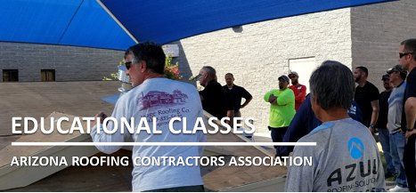 DEC - IndNews - ARCA - Arizona Roofing Contractors Association Offering Plan and Specification Class