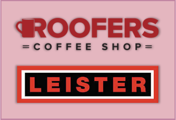 Leister sponsors RoofersCoffeeShop IRE Countdown Page