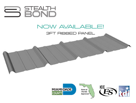 Stealthbond- StealthBond® Panel Offering to Improve Roofing Design