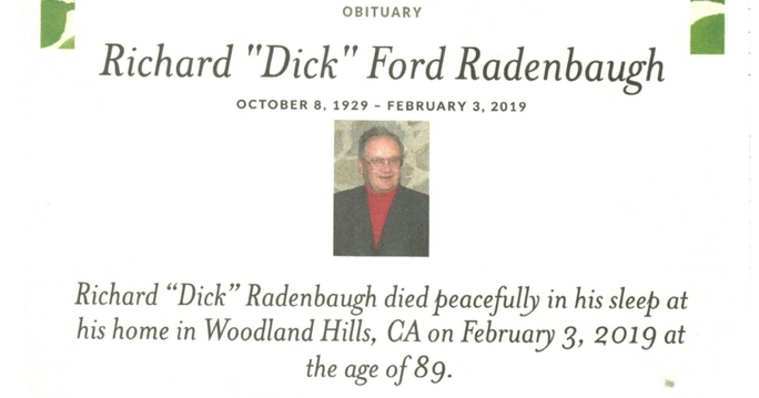 RCASocal Dick Radenbaugh