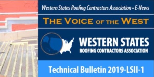 WSRCA Technical Bulletin 2019