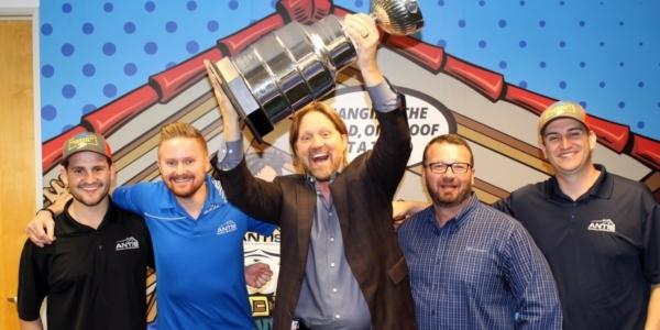 IB Roofs Stanley Cup Trophy