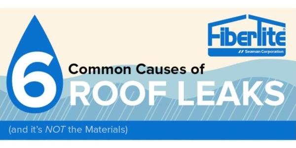 FiberTite Common Causes of Commercial Roof Leaks