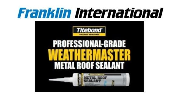 Franklin International Metal Roof Sealant