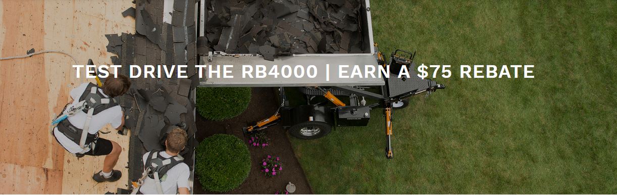 Test Drive the Equipter RB4000  and Earn a $75 Rebate