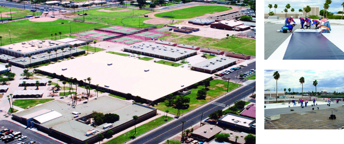 IB Roof Gallery - Mesa School District, Mesa, Arizona