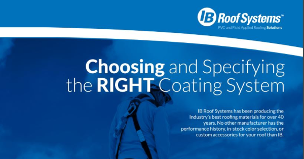 IB Roof Coating System Selection Guide