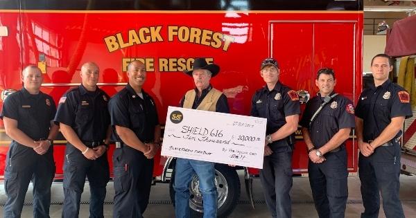 S-5! Donates to Forest Fire Rescue