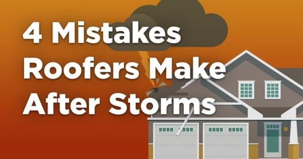 Stormseal Post- Storm Mistakes