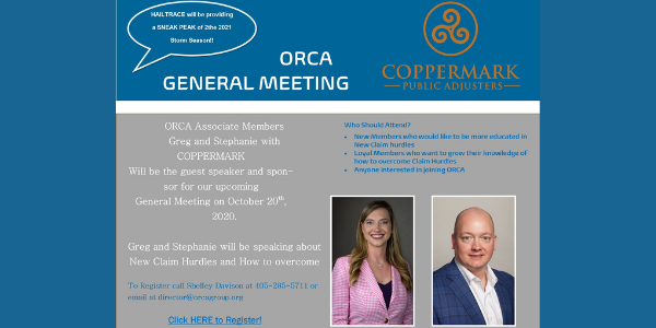 ORCA General Meeting