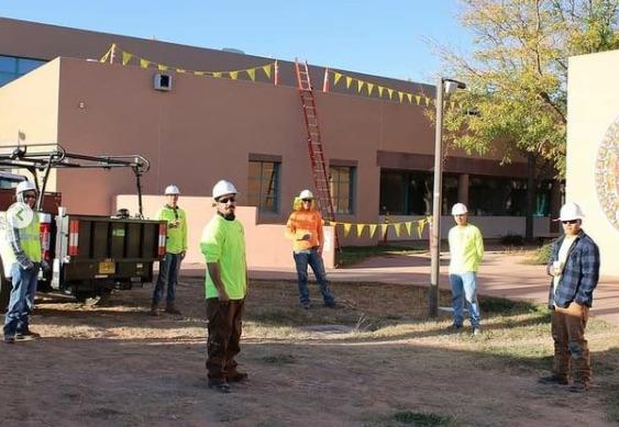 Roofers In Action