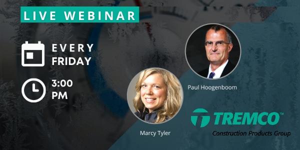 Tremco  - Tremco Live Webinars