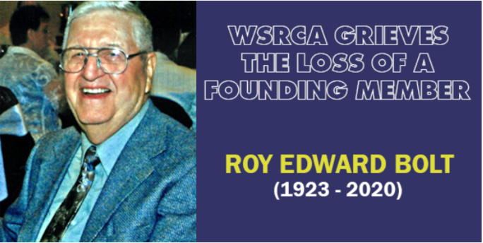 WSRCA Loss of Founding Member