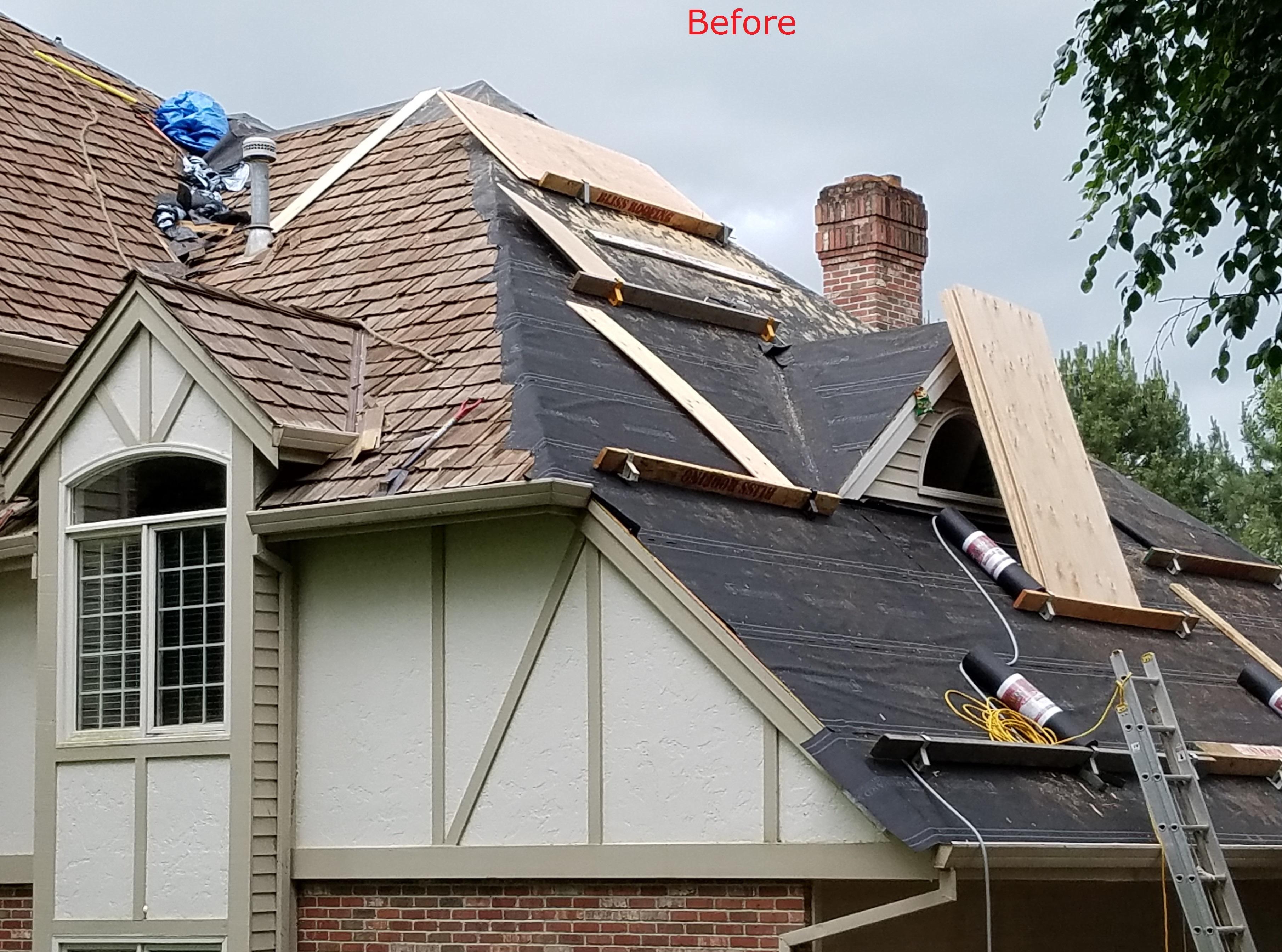 Bliss Roofing - ReRoof or Shake