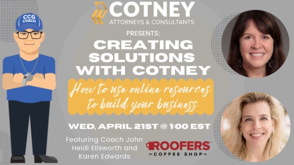 Creating Solutions With Cotney - How to Use Online Resources to Build Your Business