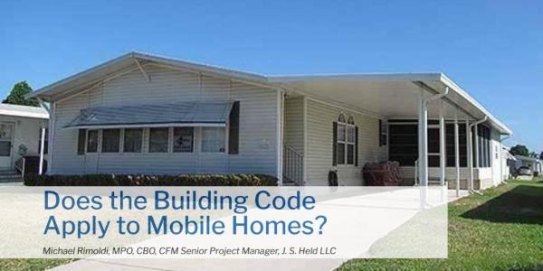 FRSA Mobile Homes Building Codes