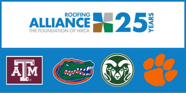 Roofing Alliance Student Finalists 2021