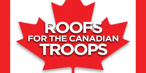 Certainteed Roofs for Canadian Troops