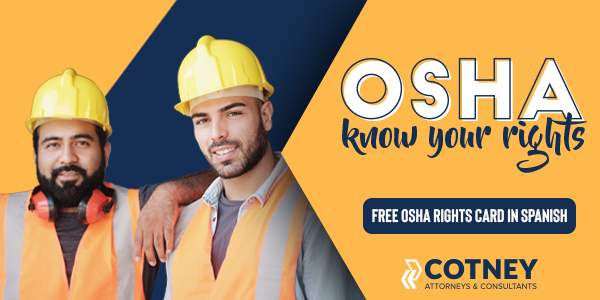 Cotney Free Spanish OSHA Cards