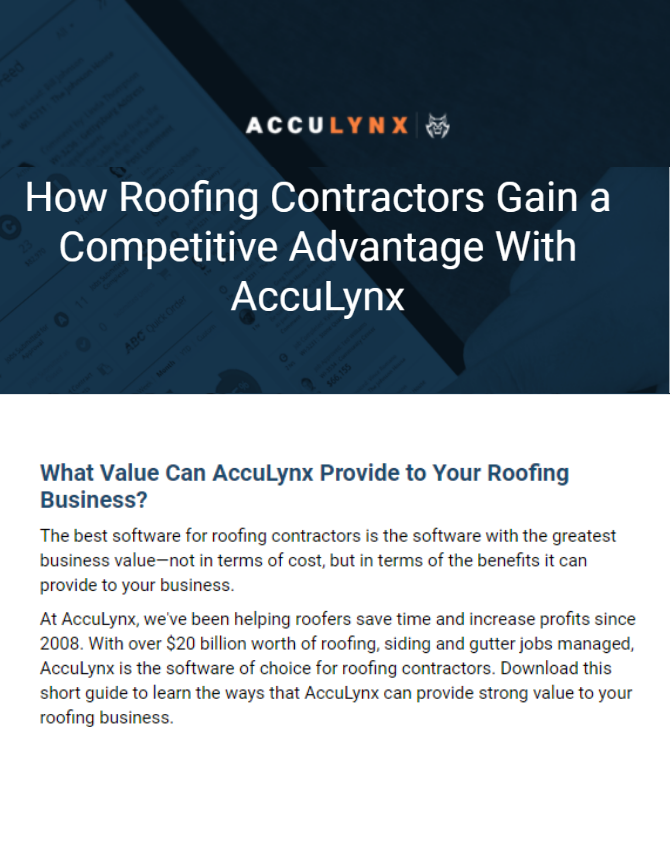 Competitive Advantage with Acculynx eBook cover670x866