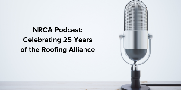 Roofing Alliance - 25 year anniversary podcast
