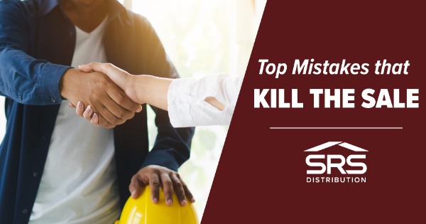 SRS - Top Mistakes That KILL The Sale Webinar