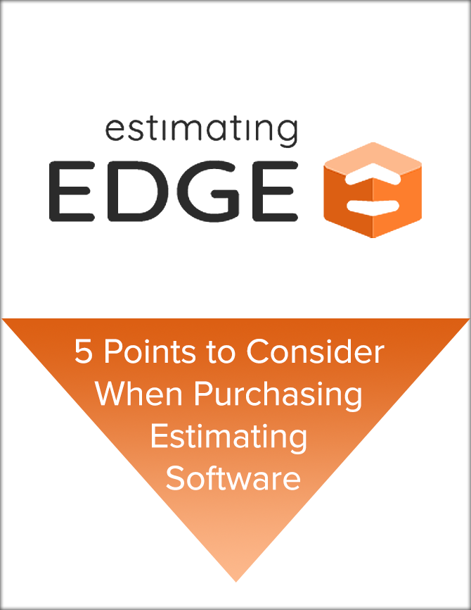 Estimating Edge - 5 Points to Consider When Purchasing Estimating Software Download