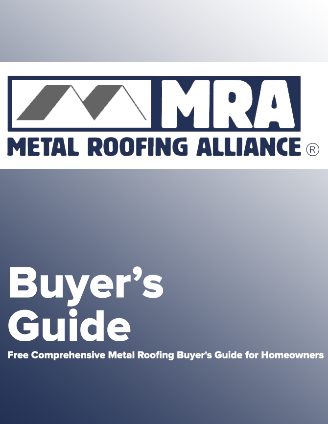 MRA - Free Comprehensive Metal Roofing Buyers Guide for Homeowners