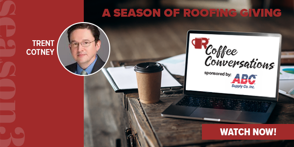 ABC - Coffee Conversations - A Season of Roofing Giving - PODCAST TRANSCRIPTION