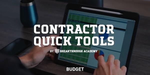 BTA Contractor Quick Tools