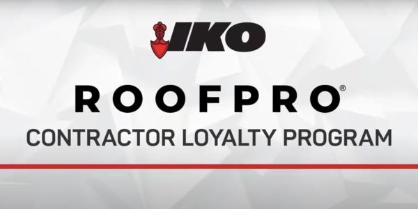 IKO Contractor Loyalty Program