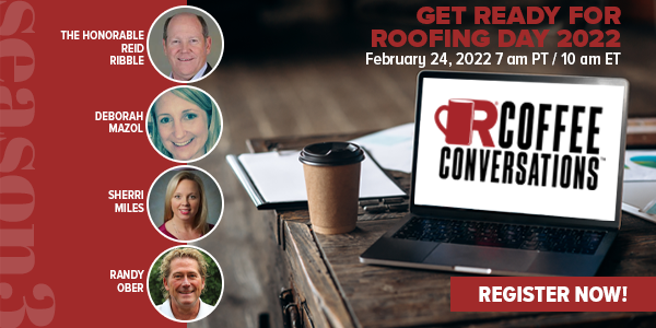 Coffee Conversations -  Get Ready for Roofing Day 2022