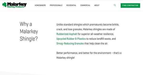 Malarkey New Website