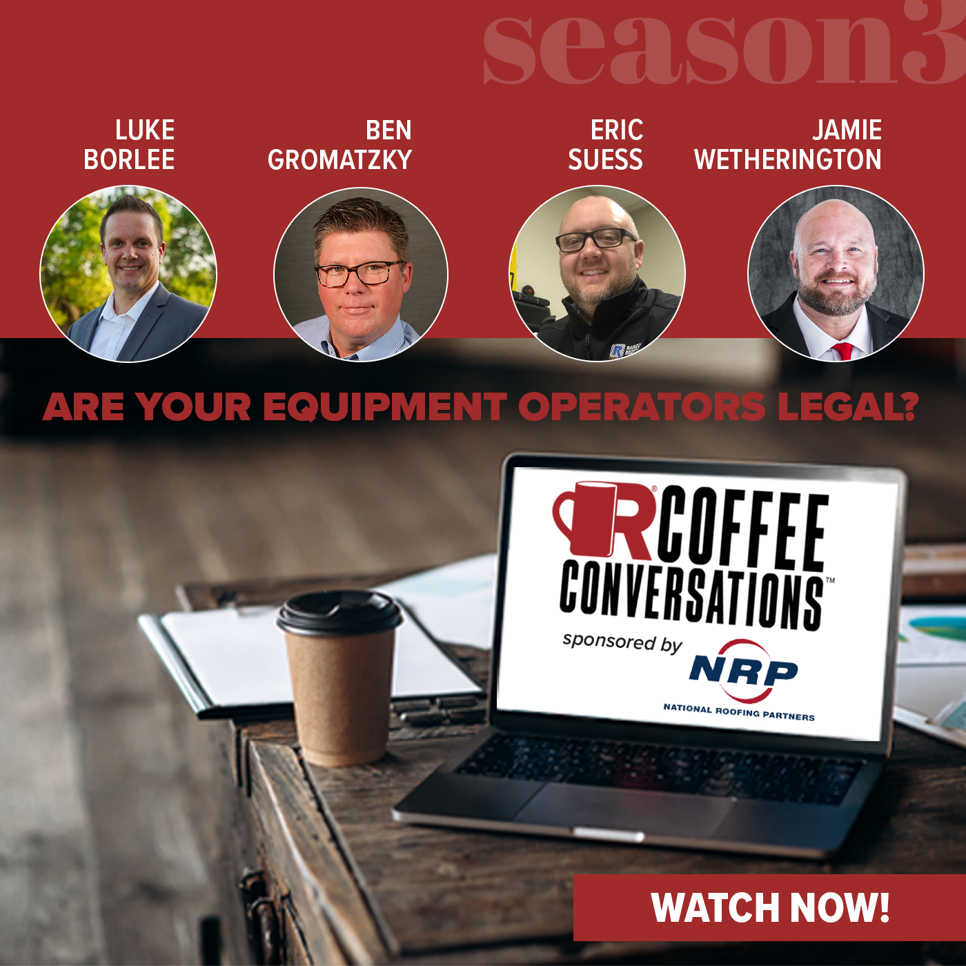 Coffee Conversations - Are Your Equipment Operators Legal?