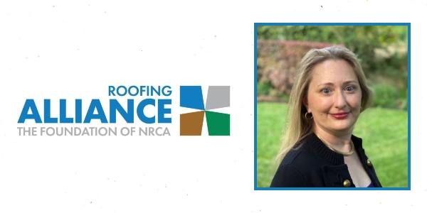 Roofing Alliance First Female VP