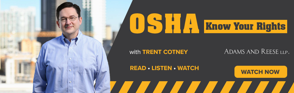 Adams and Reese - Billboard Ad - OSHA: Know Your Rights RLW on Demand