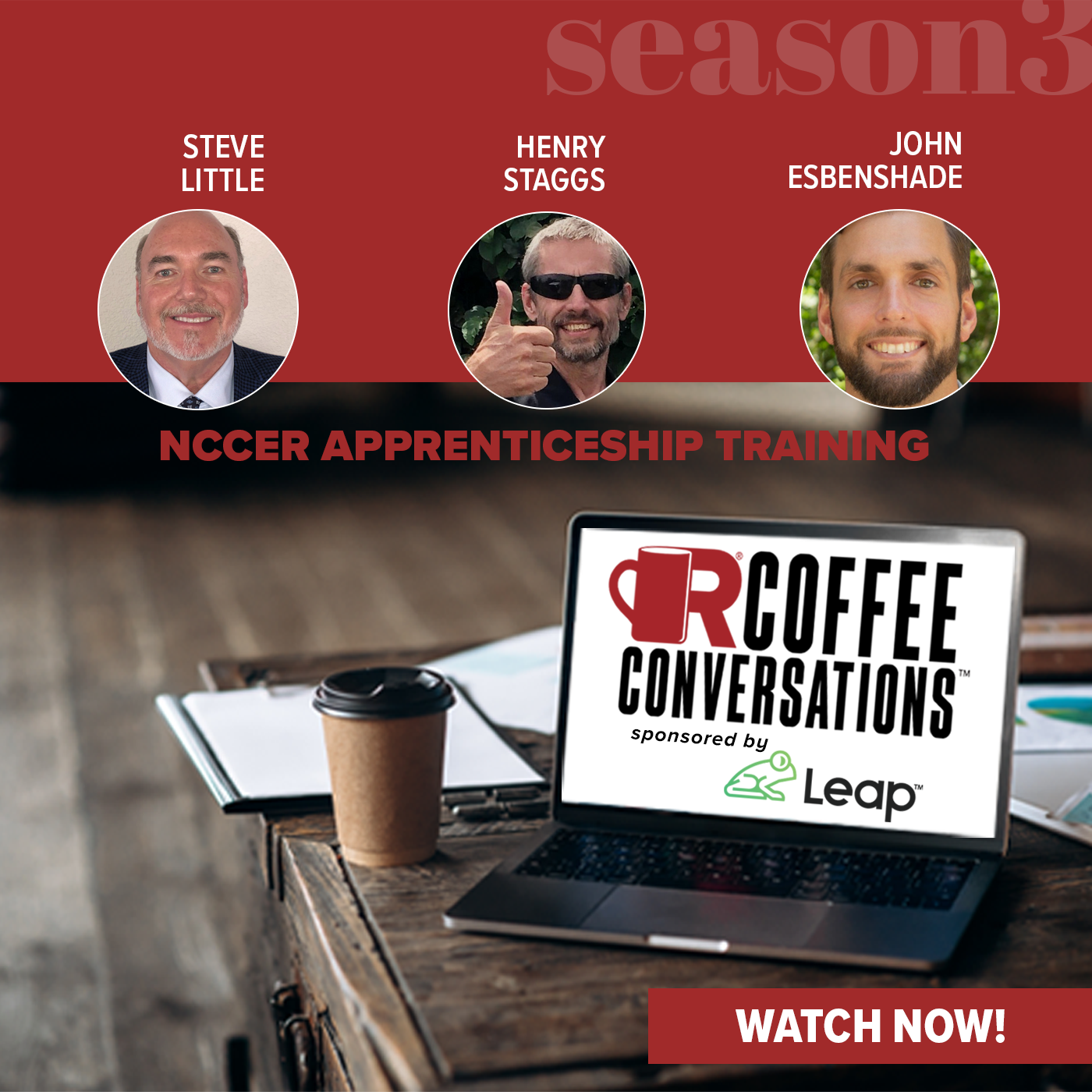 Coffee Conversations - NCCER Apprenticeship Training - POD