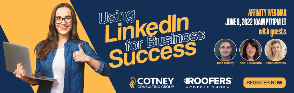 Cotney Consulting - Billboard Ad - Using LinkedIn For Business Success