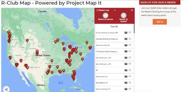 R-Club Project Map It