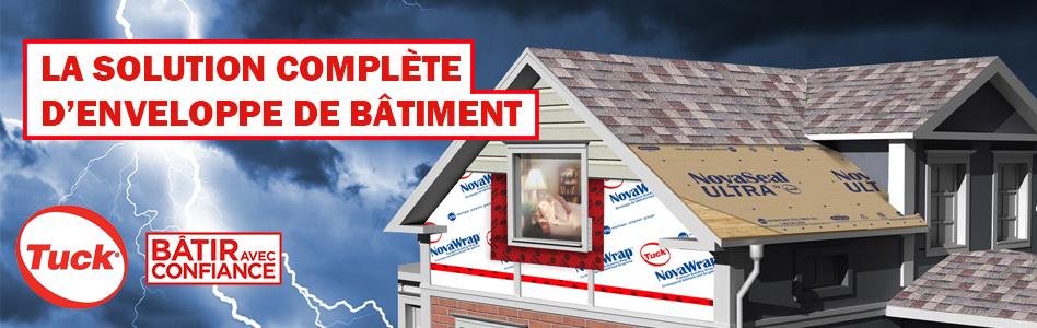 Tuck Building Products - Billboard Ad - The Complete Building Envelope Solution (French)