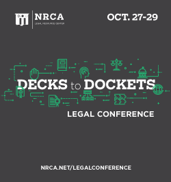 NRCA - Sidebar - Decks to Dockets 2022