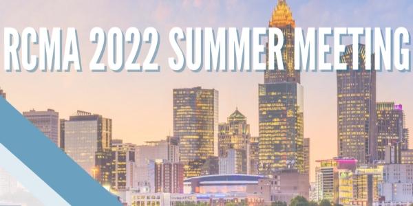 RCMA Summer Meeting 2022