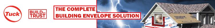 Tuck Building Products - Banner Ad - The Complete Building Envelope Solution
