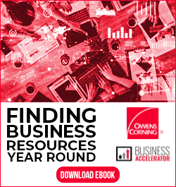Owens Corning - Sidebar Ad - Finding Business Resources Year Round eBook