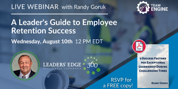 Team Engine Randy Goruk webinar