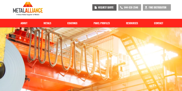 DuPont Tedlar Metal Alliance new website